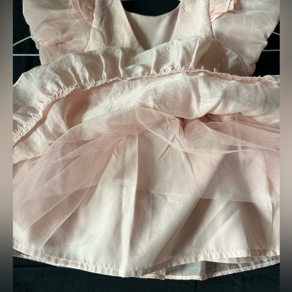 Janie and Jack Boucle Skirt 6-12 months Laura Ashley dress 3-6mo Bundle - Picture 14 of 14